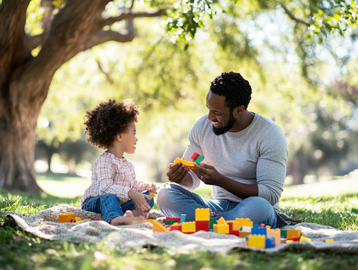 Image depicting mindful parenting activities