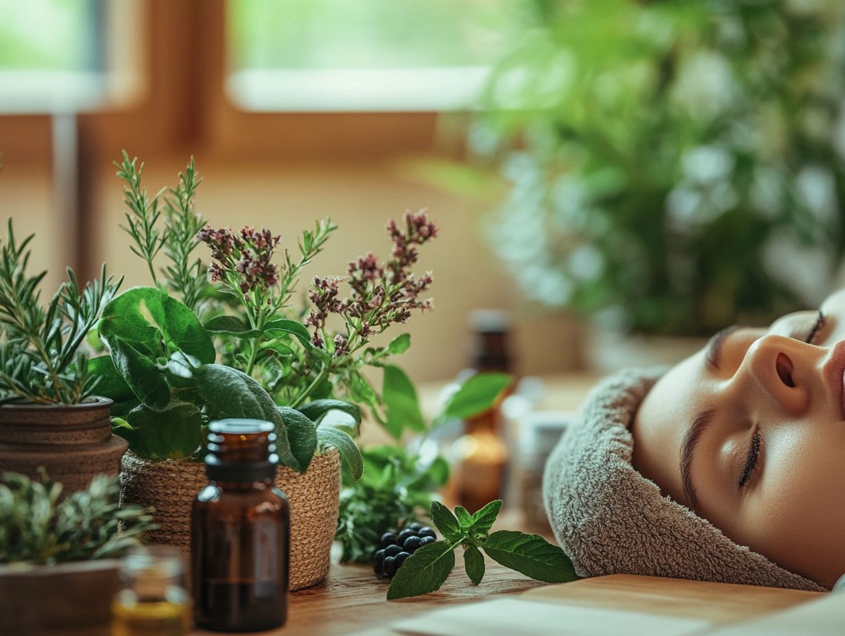 Various types of Naturopathic Treatments including acupuncture and herbal remedies.