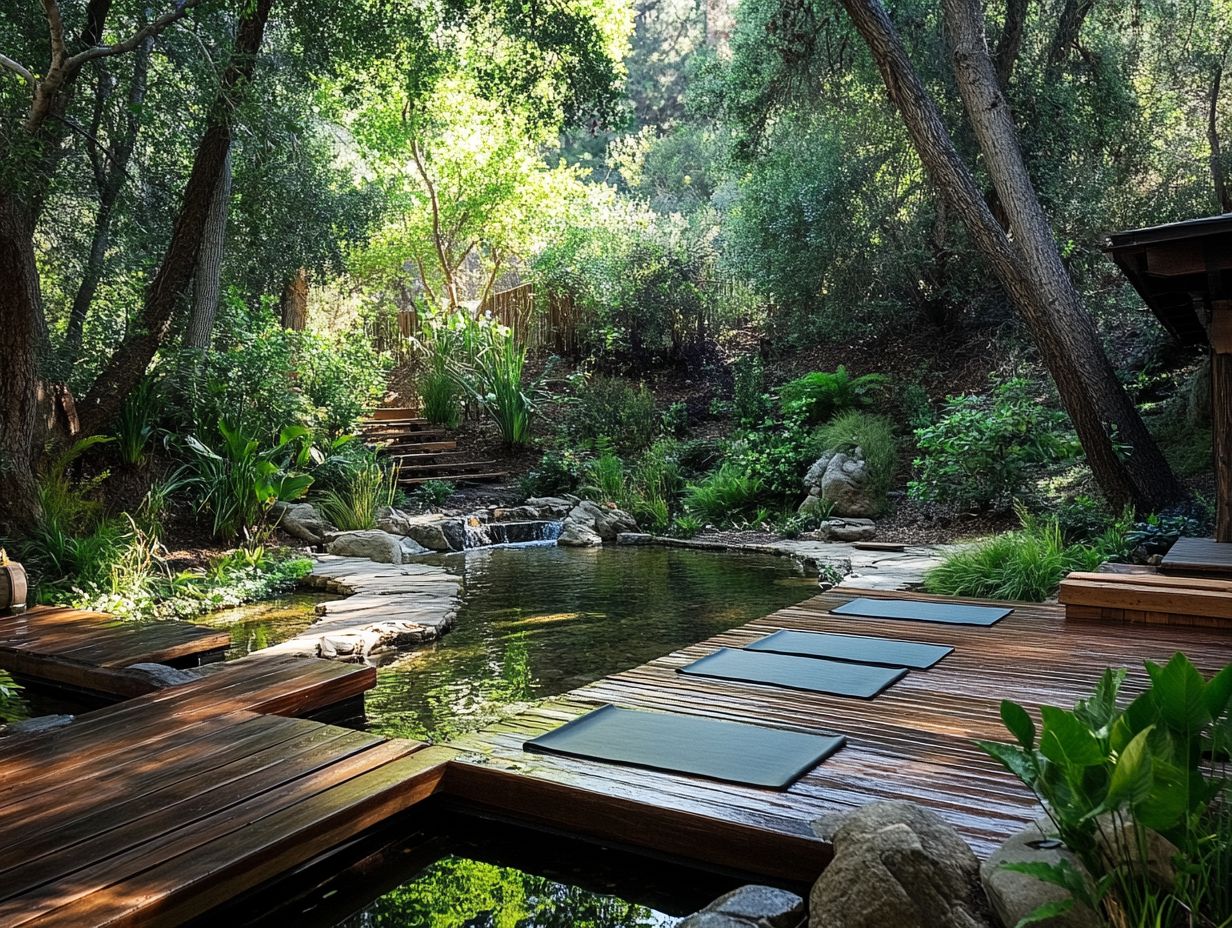 What are the top 5 energy healing retreats in California?