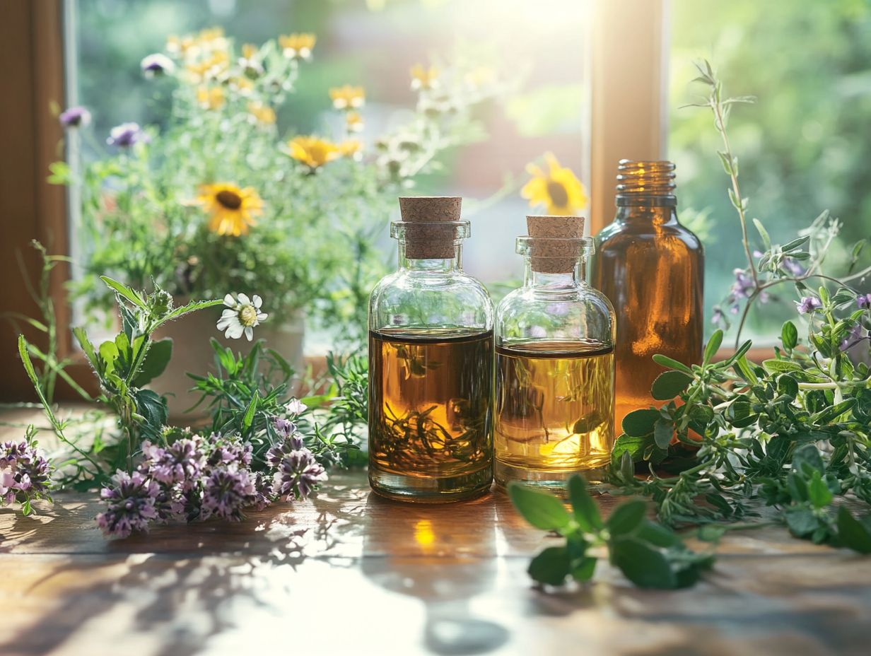 A bottle of Frankincense Oil, known for its healing properties.