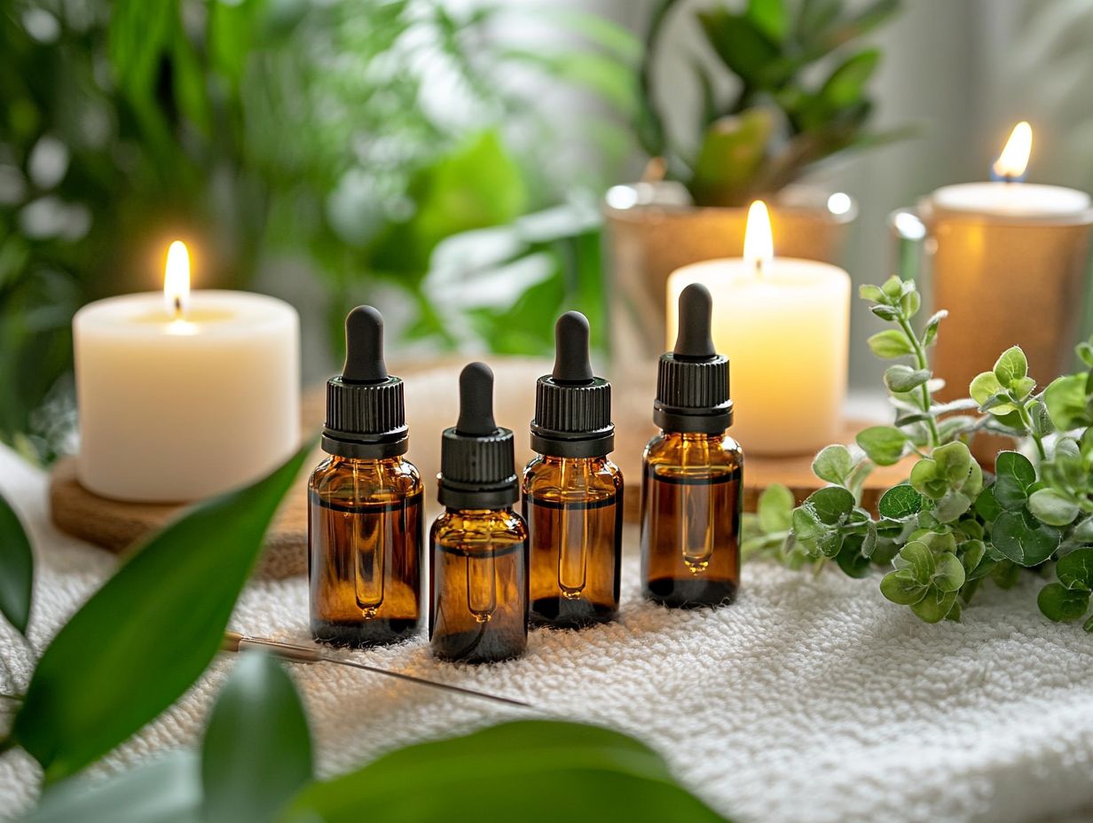 Different Essential Oils Complementing Acupuncture Treatments