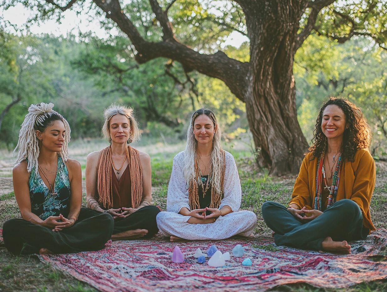 Image showcasing local energy healers in Austin