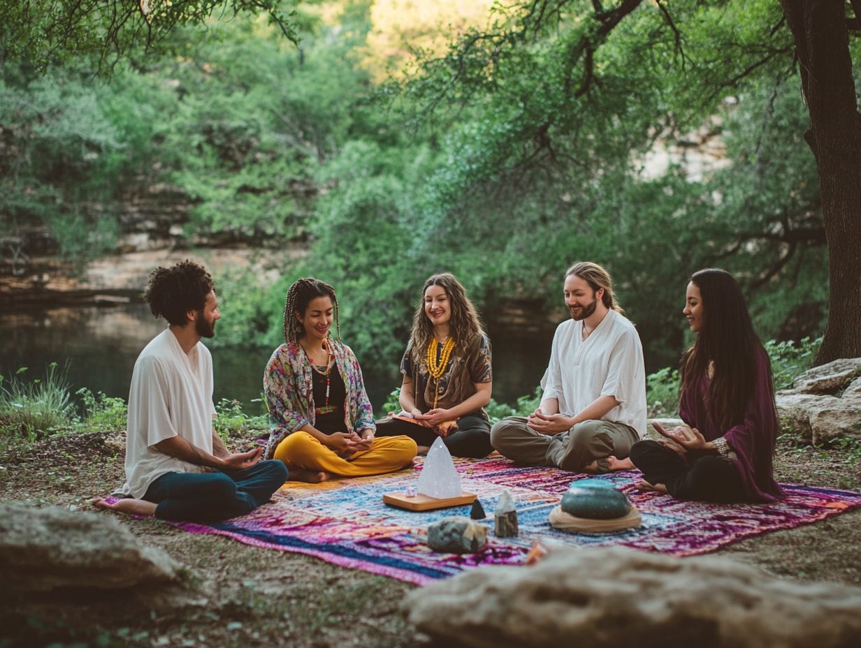 Image showcasing local energy healers in Austin