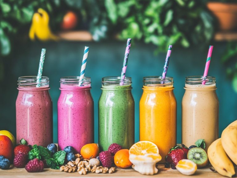 5 Tasty Smoothie Recipes for Wellness