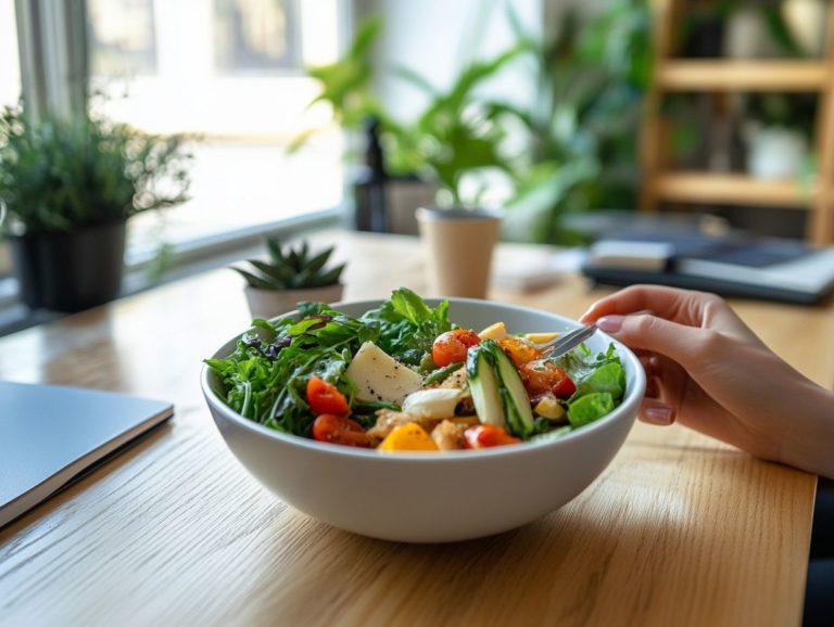 5 Ways to Eat Mindfully at Work