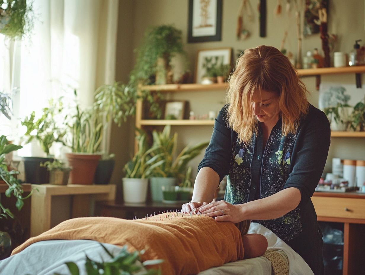 What is acupuncture and how does it relate to mental health?