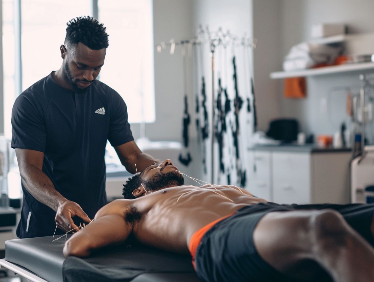 What is acupuncture and how does it relate to sports medicine?