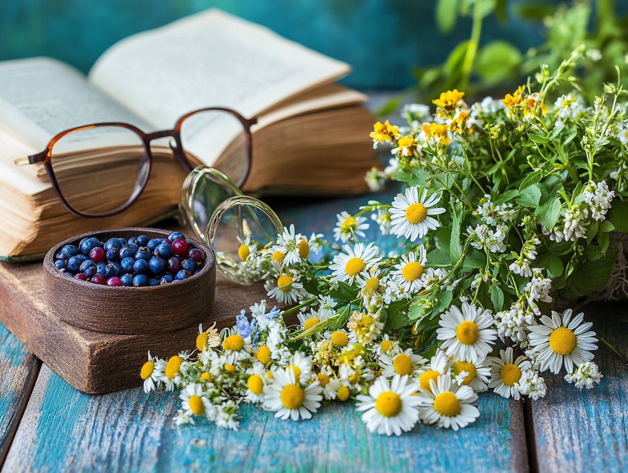 Herbs and Plants with Eye Health Benefits