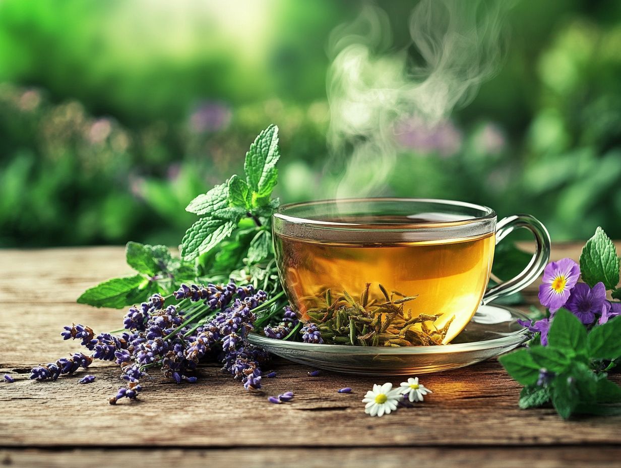 Herbs to relieve stress and anxiety