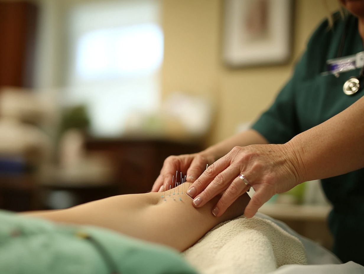 Is acupuncture safe for managing arthritis symptoms?