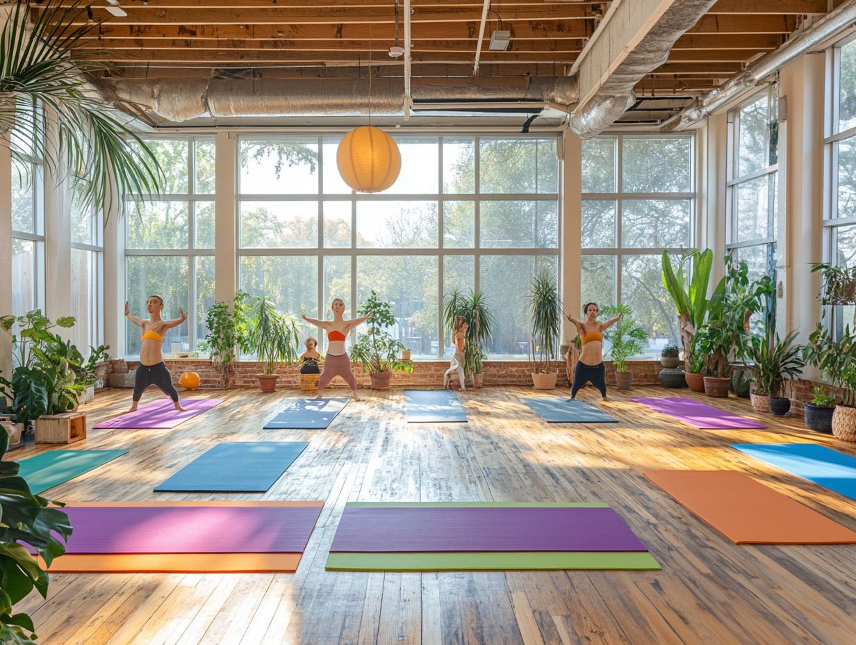 A serene Kundalini Yoga session with practitioners in a peaceful setting.