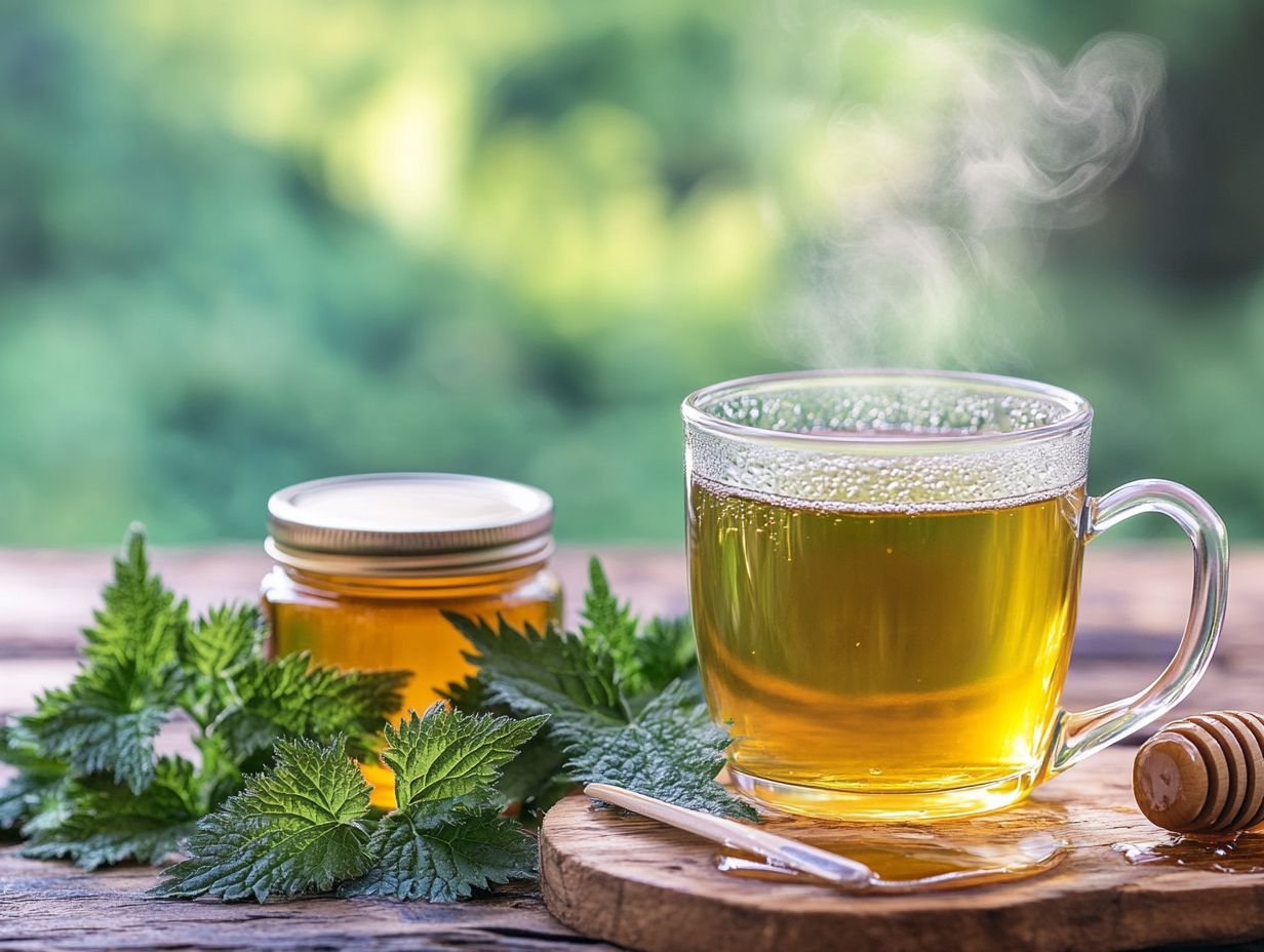 Nettle Tea Health Benefits Image