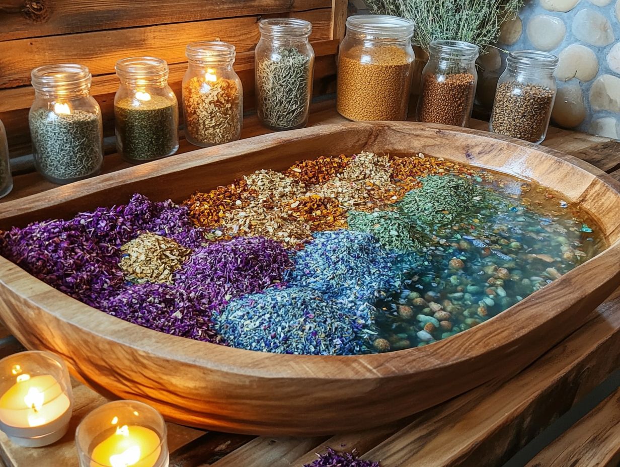 How to Make Your Own Herbal Bath Soak