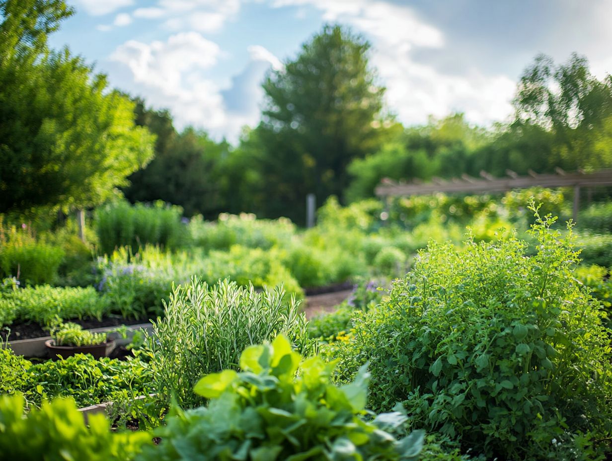 How does temperature affect herbal growth?