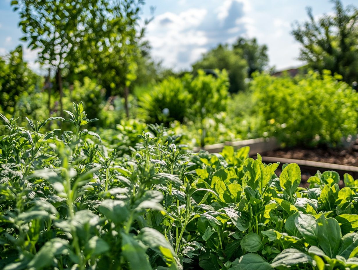 A diagram showing how climate affects herbal growth