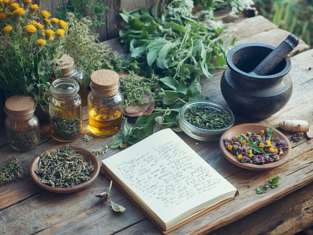 Explore the variety of common herbal remedies and their unique health benefits.