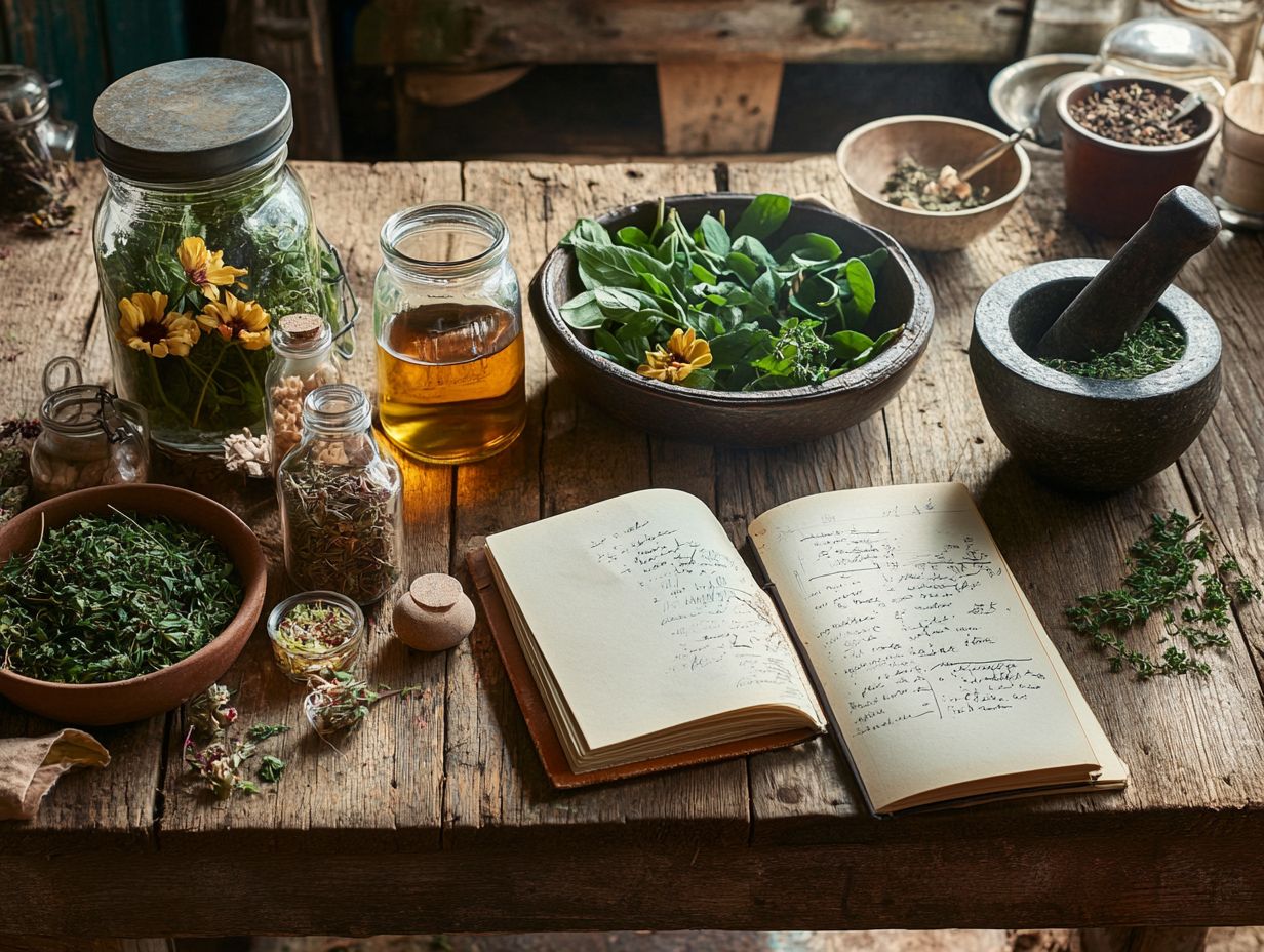 Explore the variety of common herbal remedies and their unique health benefits.