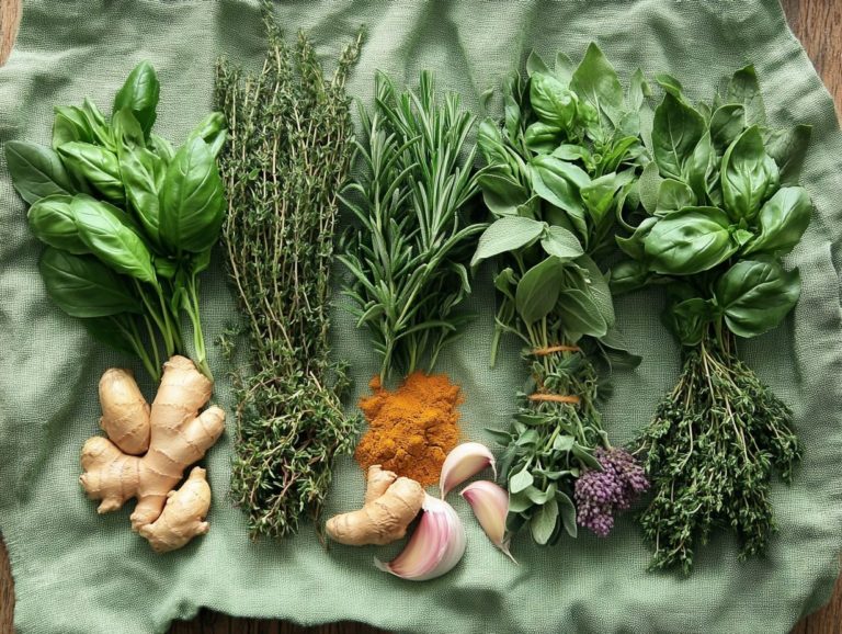 Top 10 Herbs for Boosting Immunity