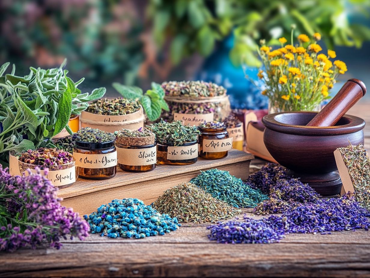 An infographic summarizing the key takeaways about herbal medicine.